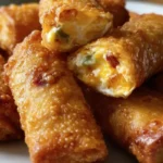 Mini Jalapeno Popper Egg Rolls