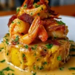 Garlic Shrimp Mofongo