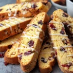 Cranberry Orange Biscotti