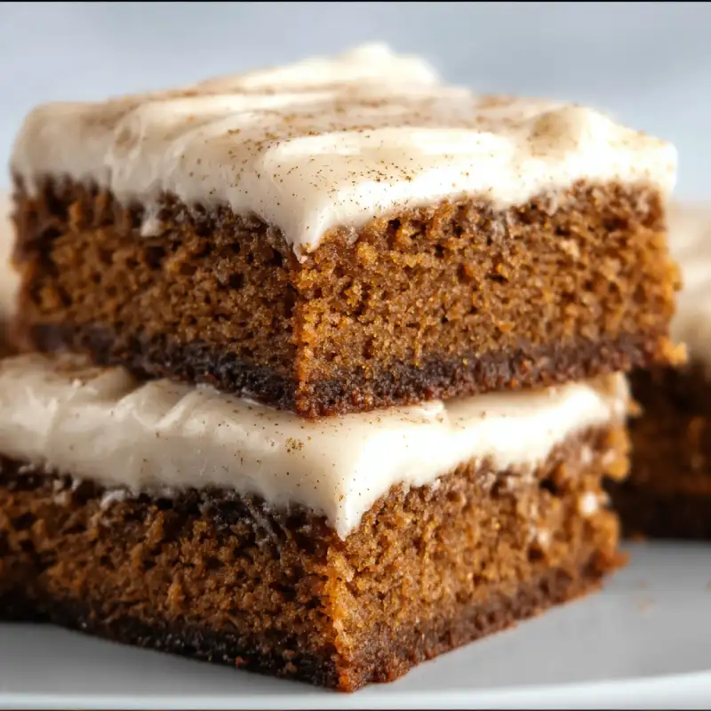 Gingerbread Cookie Bars