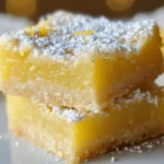 Meyer lemon bars