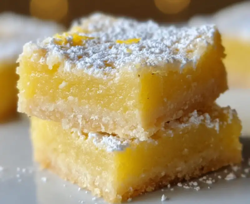 Meyer lemon bars