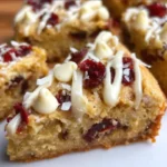 Keto Cranberry Bliss Bars