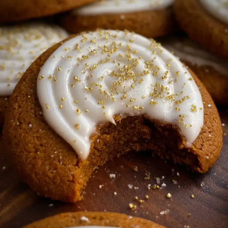Crumbl Gingerbread Cookies