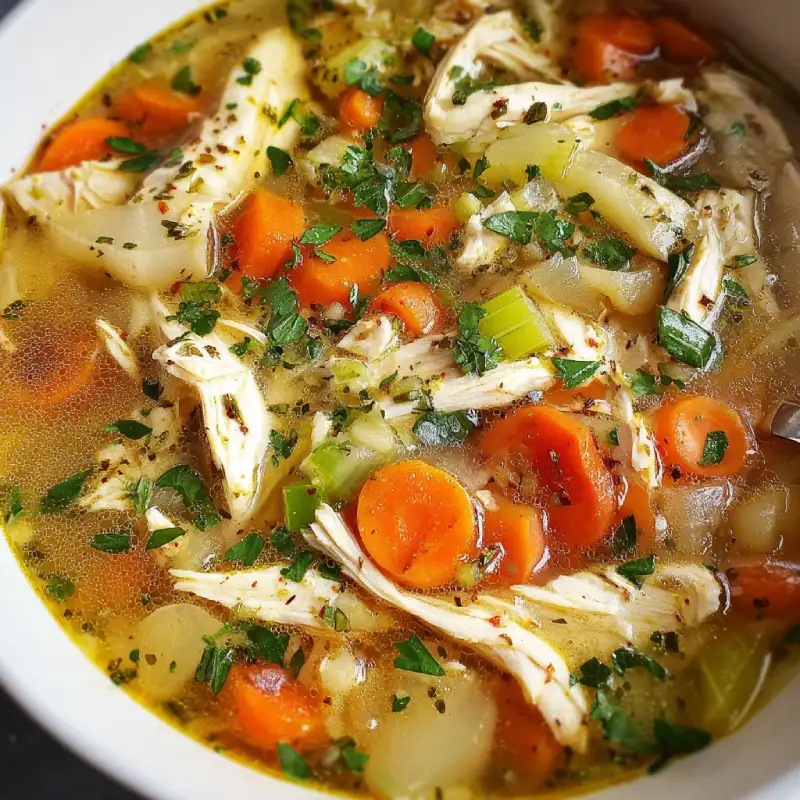 Homemade Chicken Soup