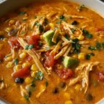 Creamy Chicken Tortilla Soup