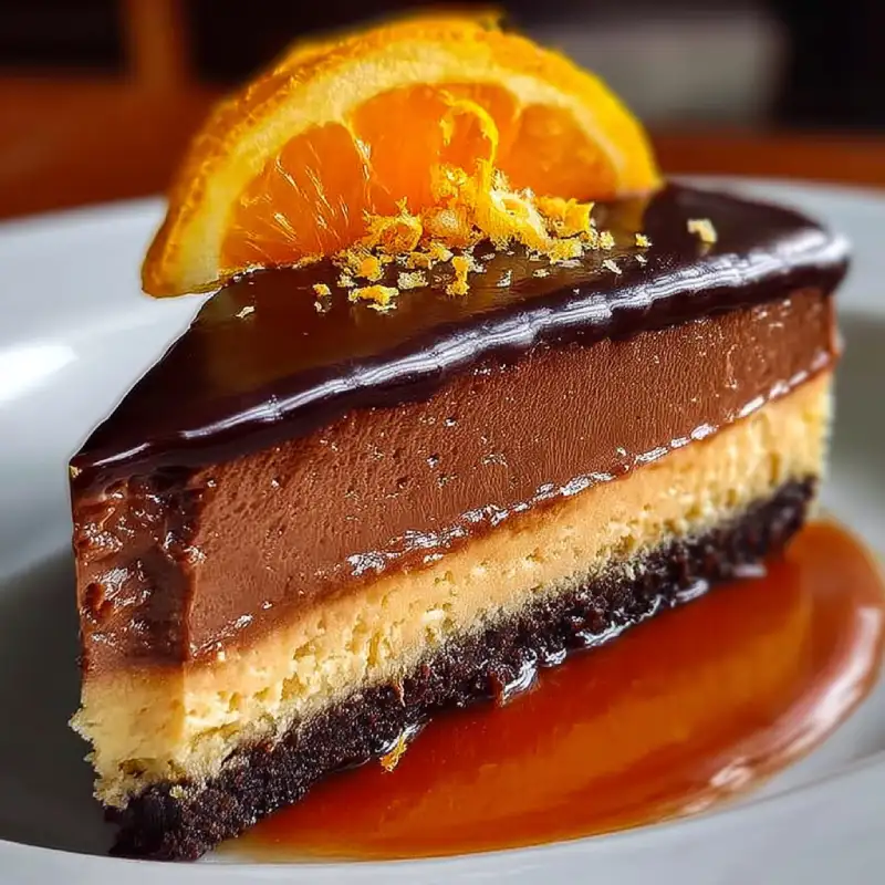 Chocolate Orange Cheesecake