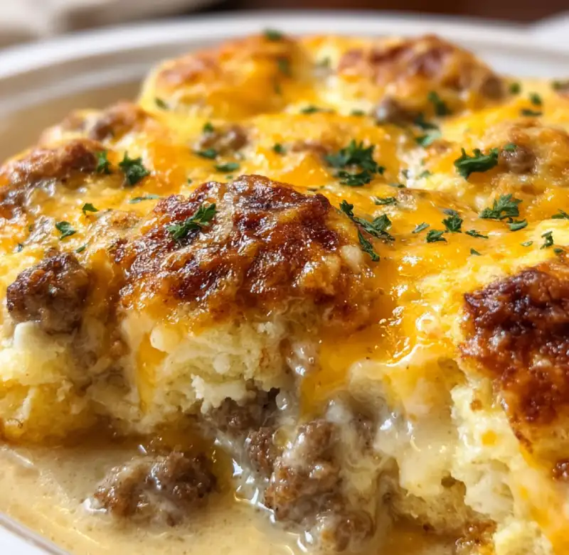 Biscuits and Gravy Breakfast