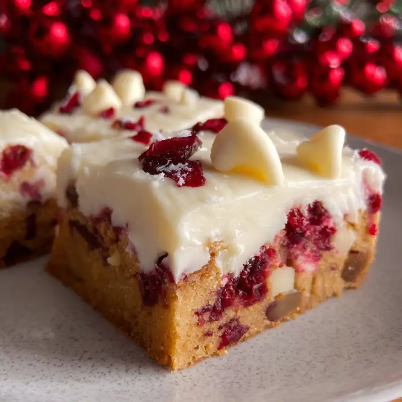 Cranberry Bliss Bars