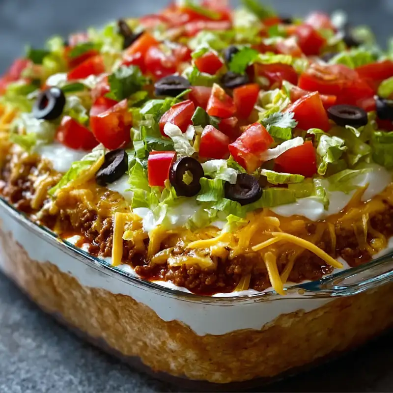 Seven-Layer Taco Dip