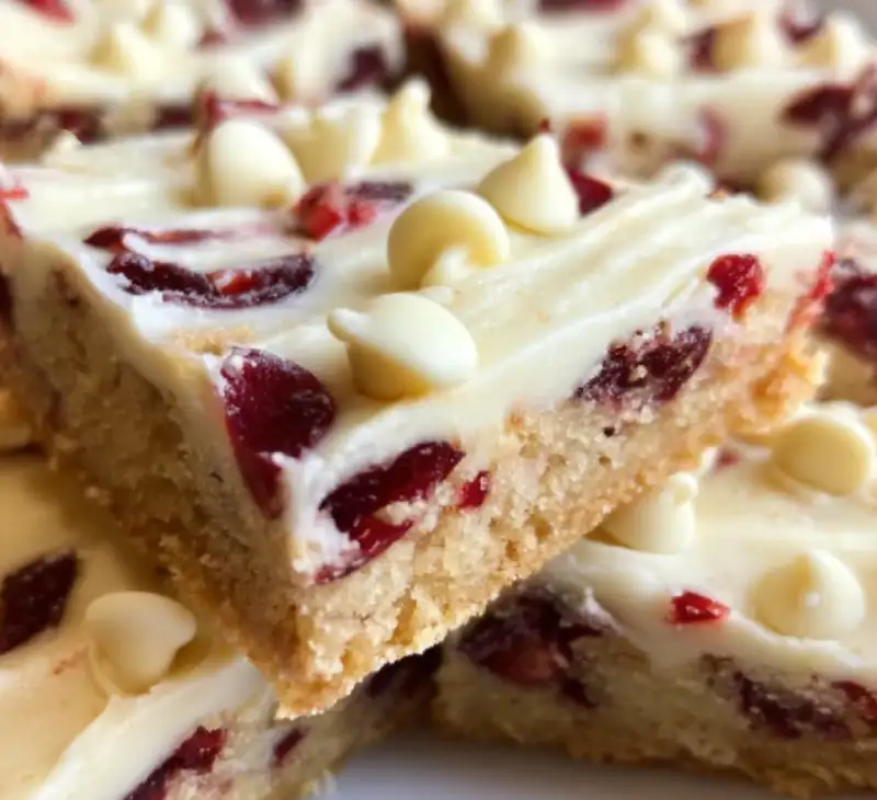 Cranberry Bliss Bars