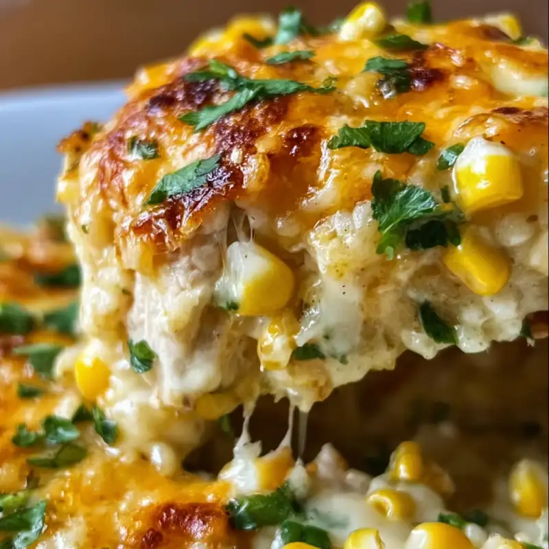 Street Corn Chicken Casserole
