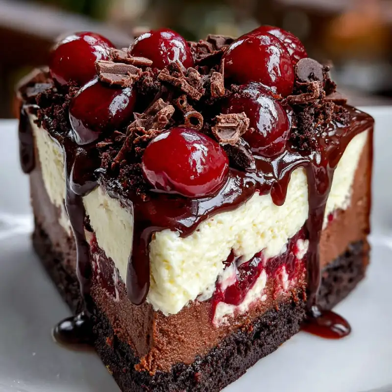 Black Forest Cheesecake Symphony