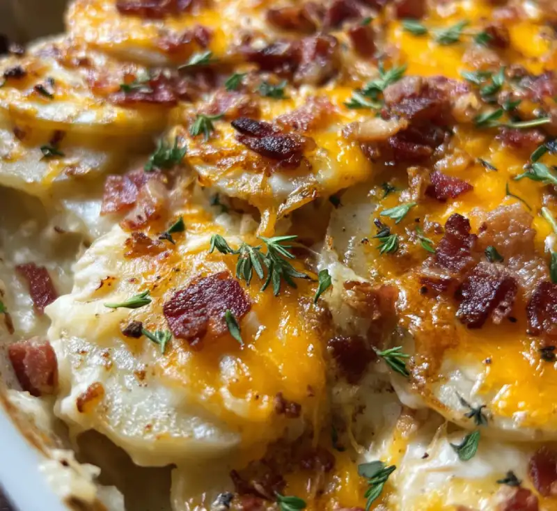 Best loaded scalloped potatoes