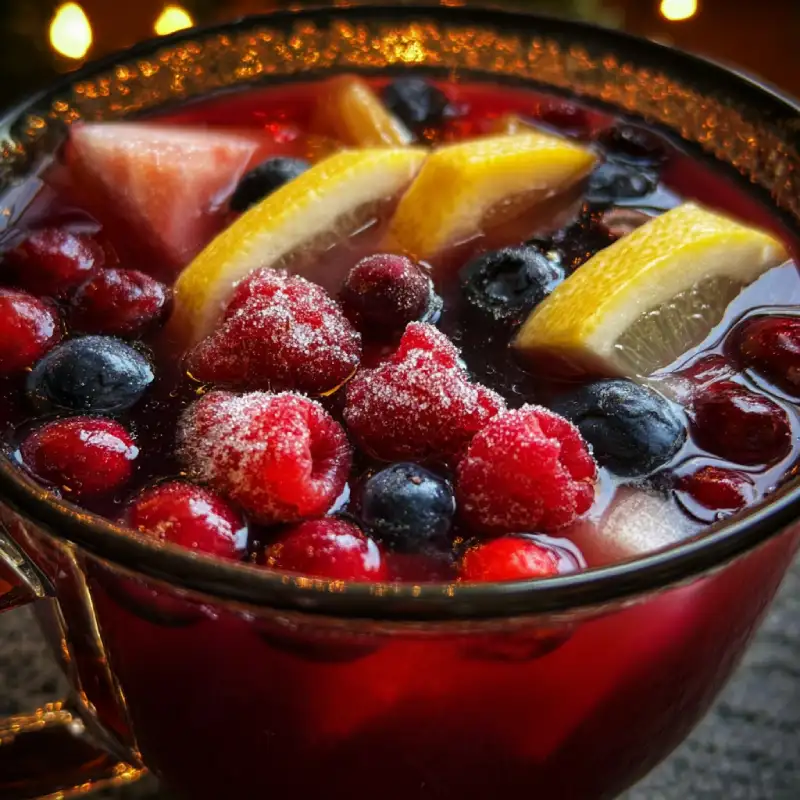 Winter Berry Punch