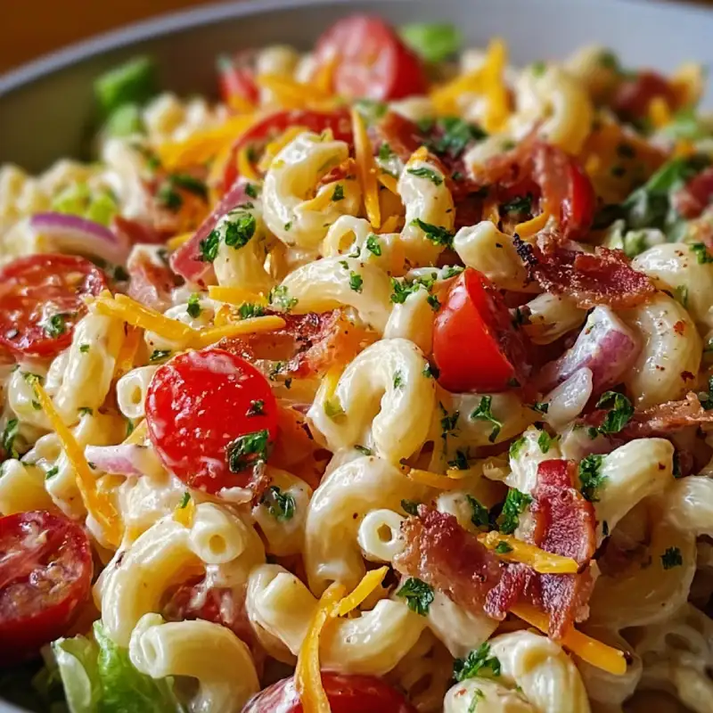 BLT Macaroni Salad
