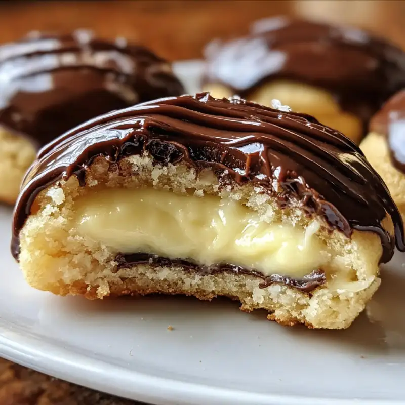 Boston Cream Pie Cookie