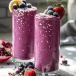 Banana Berry Protein Smoothie