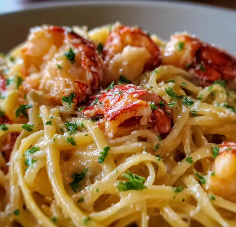Buttered Lobster Pasta
