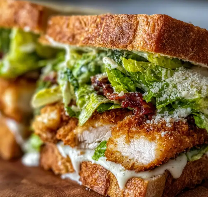 Crispy Chicken Caesar Sandwich: 5 Easy, Best Recipes!