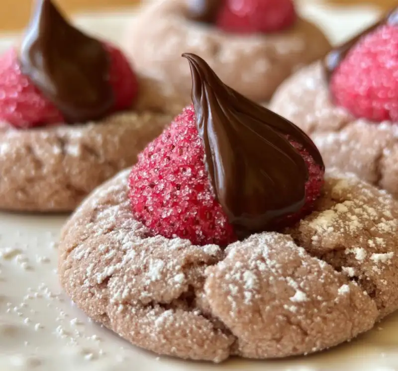 Strawberry Kiss Cookies: A Sweet Surprise Awaits You!