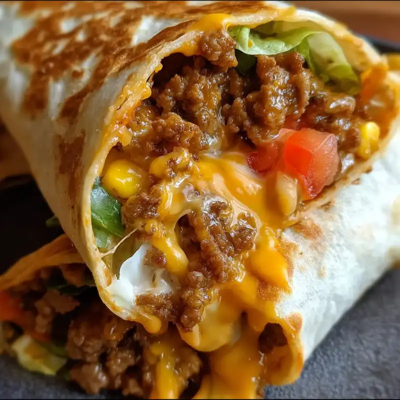 Nacho Cheese Beef Wrap: A Flavorful Meal You’ll Love!