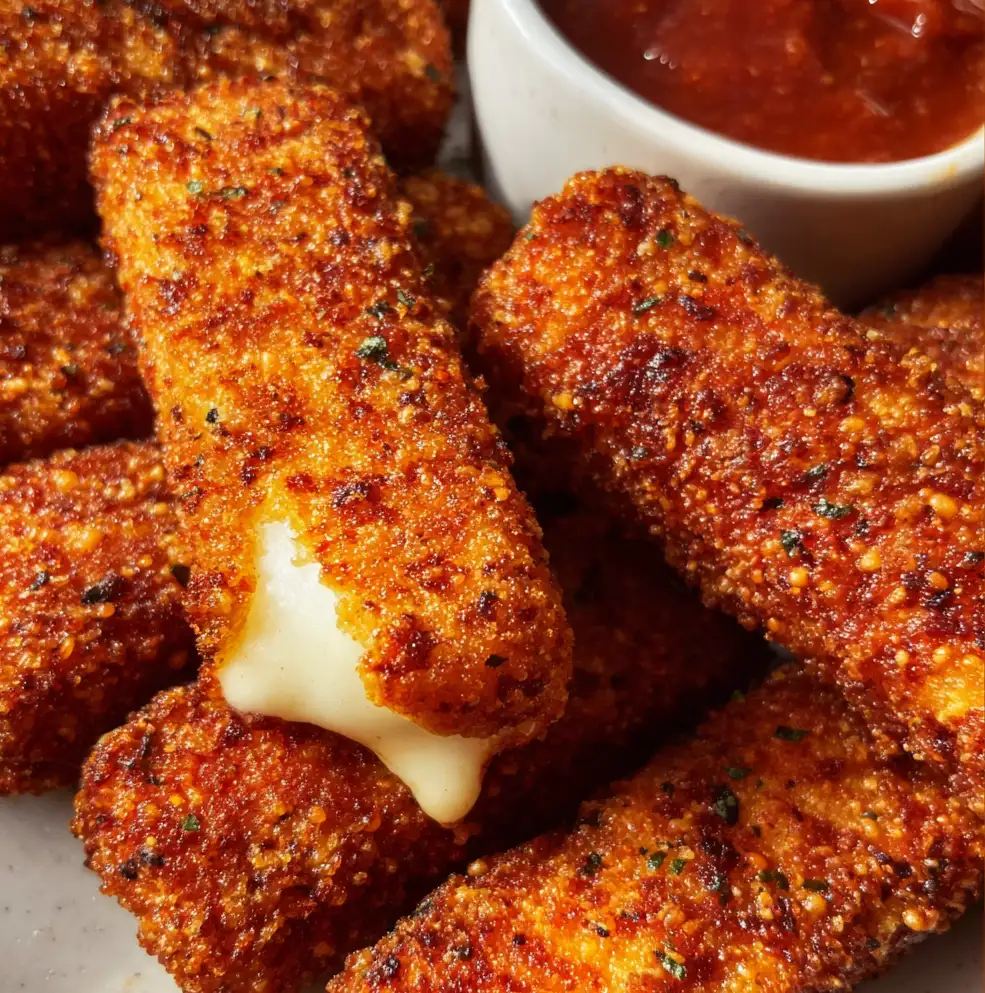 Nashville Hot Mozzarella Sticks