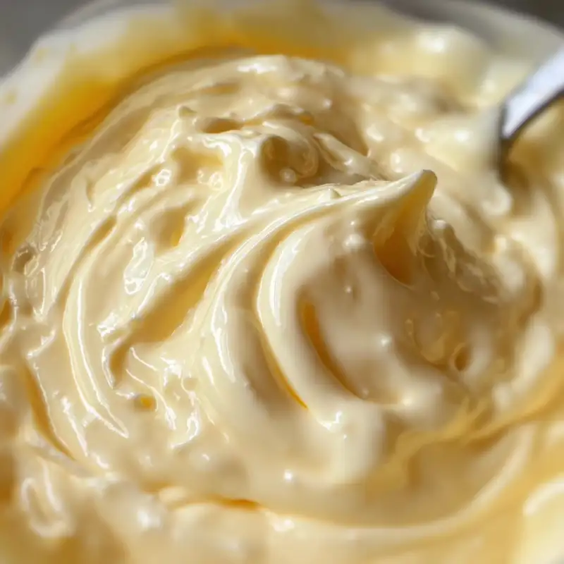 Homemade mayonnaise