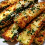 crispy baked Parmesan zucchini