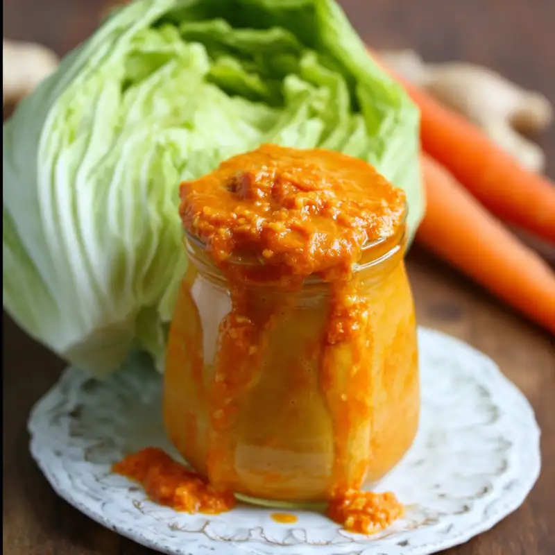 Japanese carrot ginger dressing