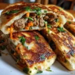 Crispy Chinese Meat-Stuffed Pancakes