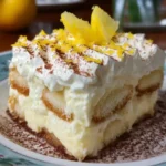 Zesty Limoncello Tiramisu