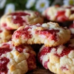Strawberry Cheesecake Cookies