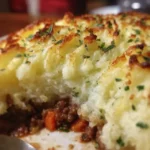 Shepherd’s Pie Recipe with Creamy Garlic Mashed Potato