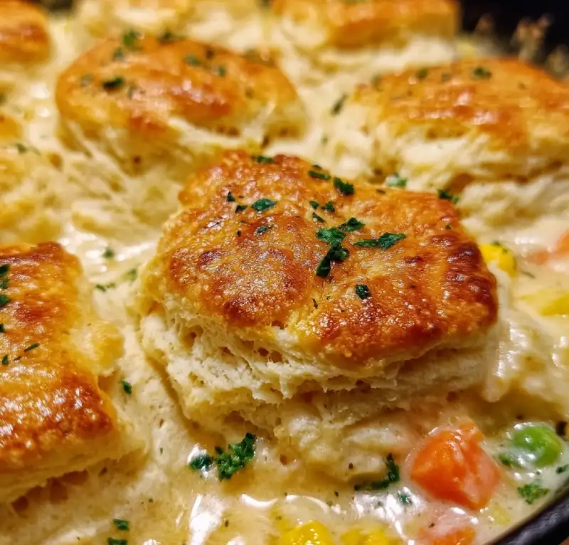 Red Lobster Biscuit Chicken Pot Pie