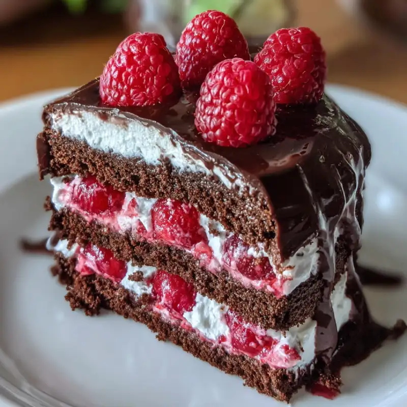 Chocolate Raspberry Cake