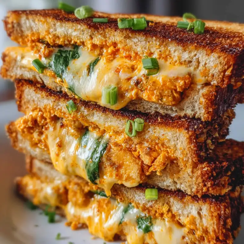 Tofu Buffalo Grilled Cheese: Delicious Recipe