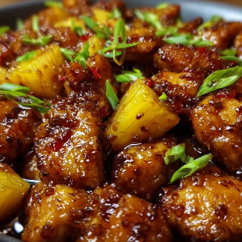 Delicious Brown Sugar Pineapple Chicken Recipe