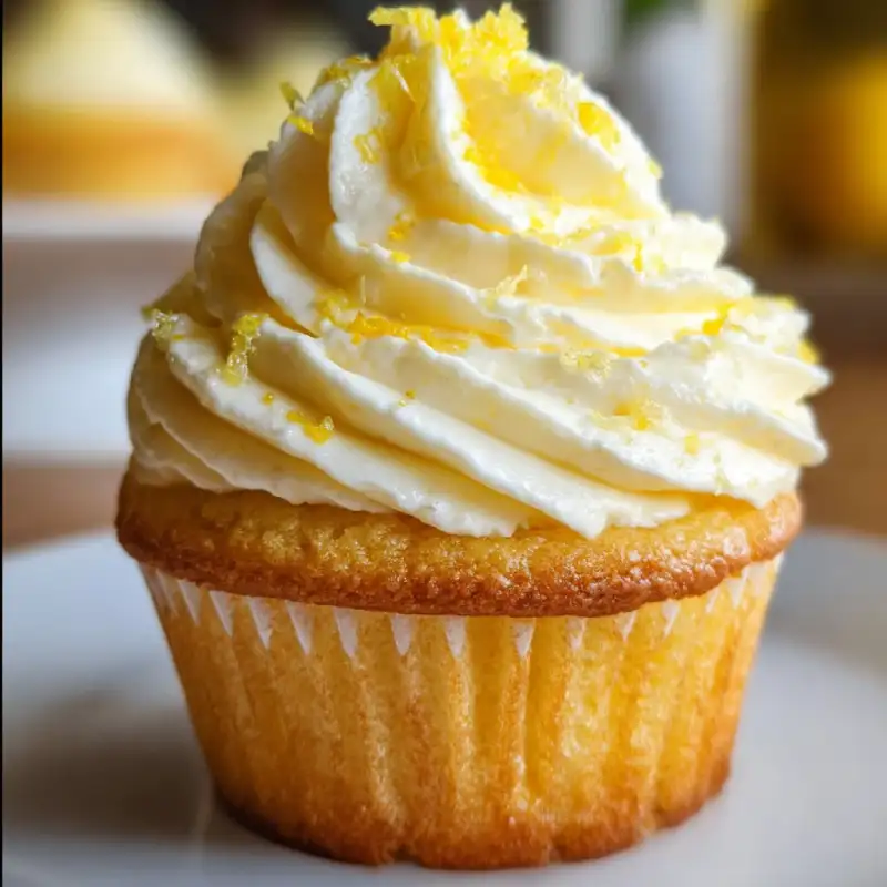 Limoncello Cupcakes