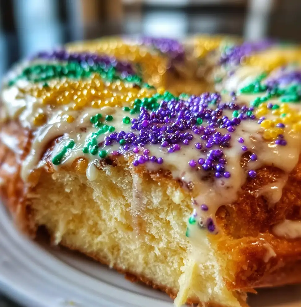 Cream Cheese King Cake