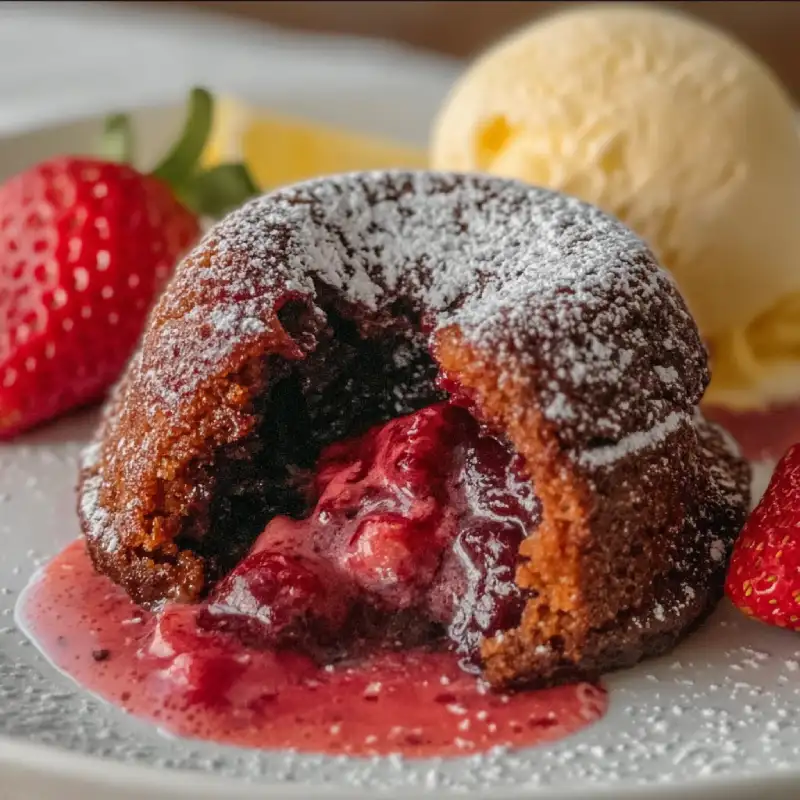 Pink Lava Cake Valentine’s Day