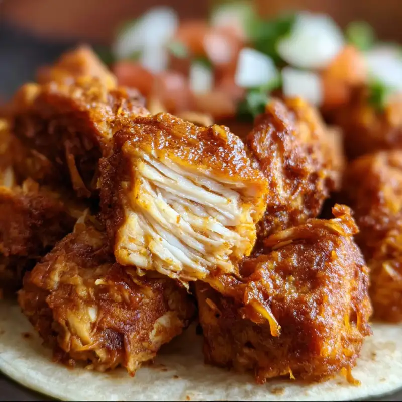 Air Fryer Jackfruit Chicken