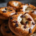 Cinnamon Raisin Greek Yogurt Bagels