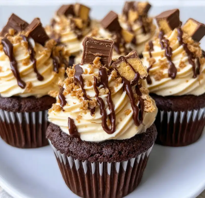 Reese's Peanut Butter Cupcakes