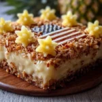 Pineapple Coconut God Bless America Cake