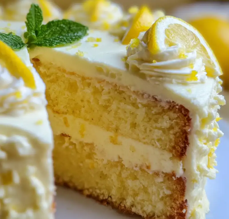 Limoncello Mascarpone Cake