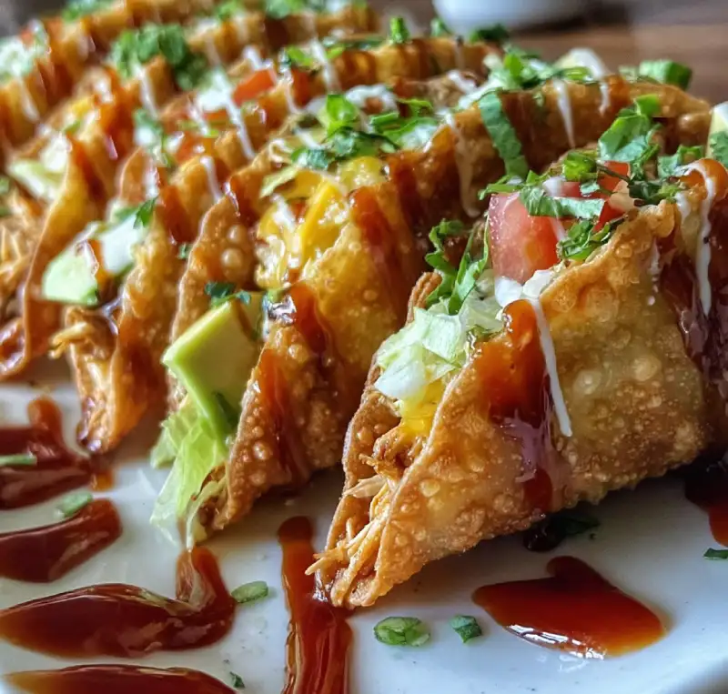 Applebee's Chicken Wonton Tacos