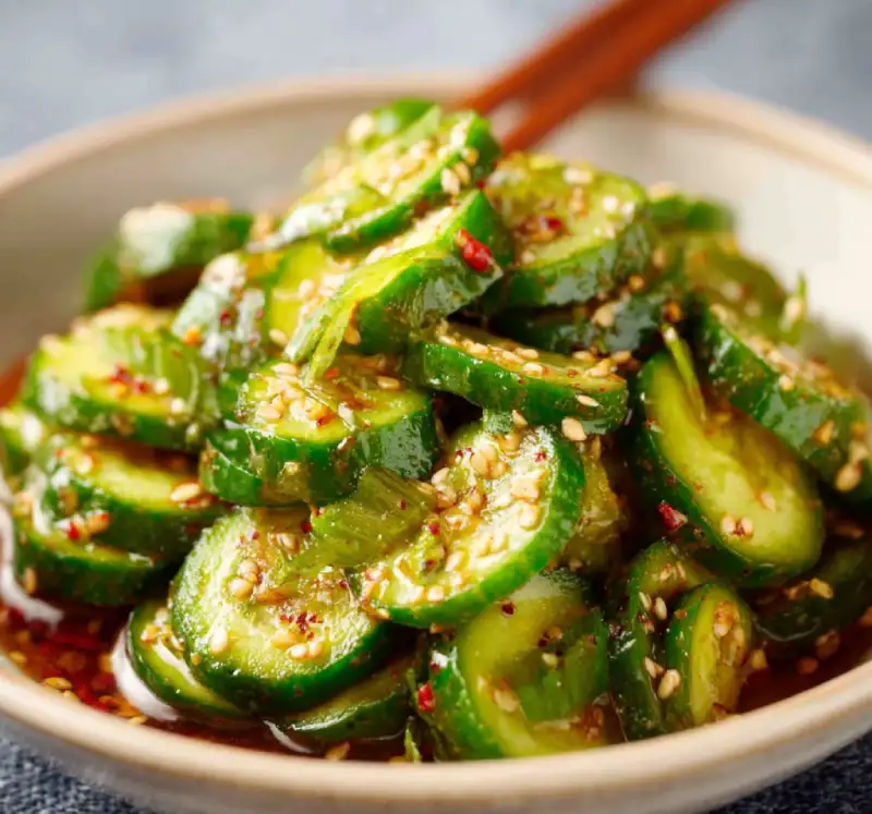 TikTok Korean Cucumber Salad