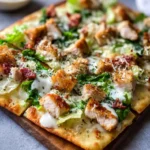 Chicken Caesar Flatbread