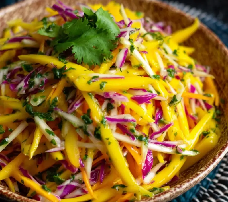 Delicious Mango Slaw
